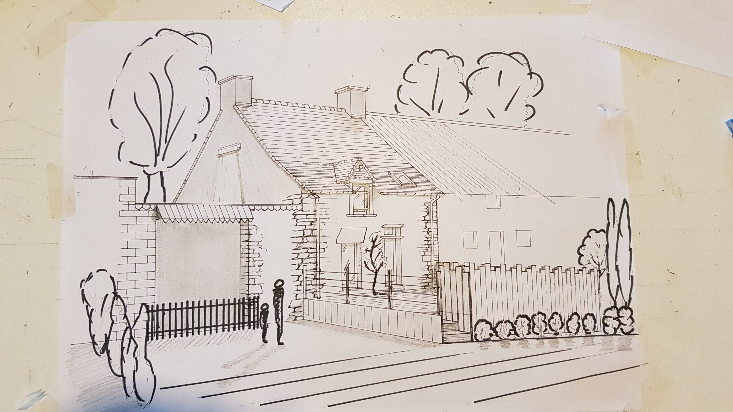 Le futur gîte