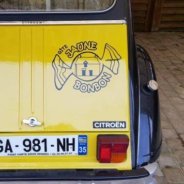 Deudeuche jaune bonbon la gacilly